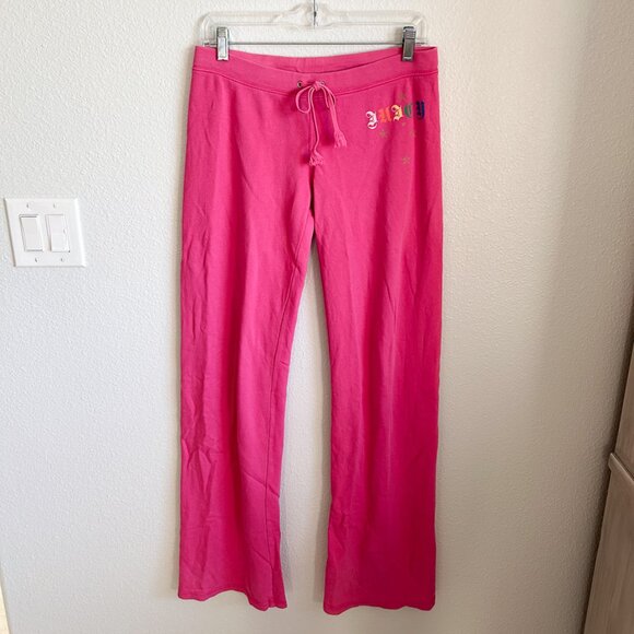 RARE Vintage Y2K Juicy Couture Pink Hooded Zip-Up Jacket + Matching Sweatpants - Picture 12 of 16